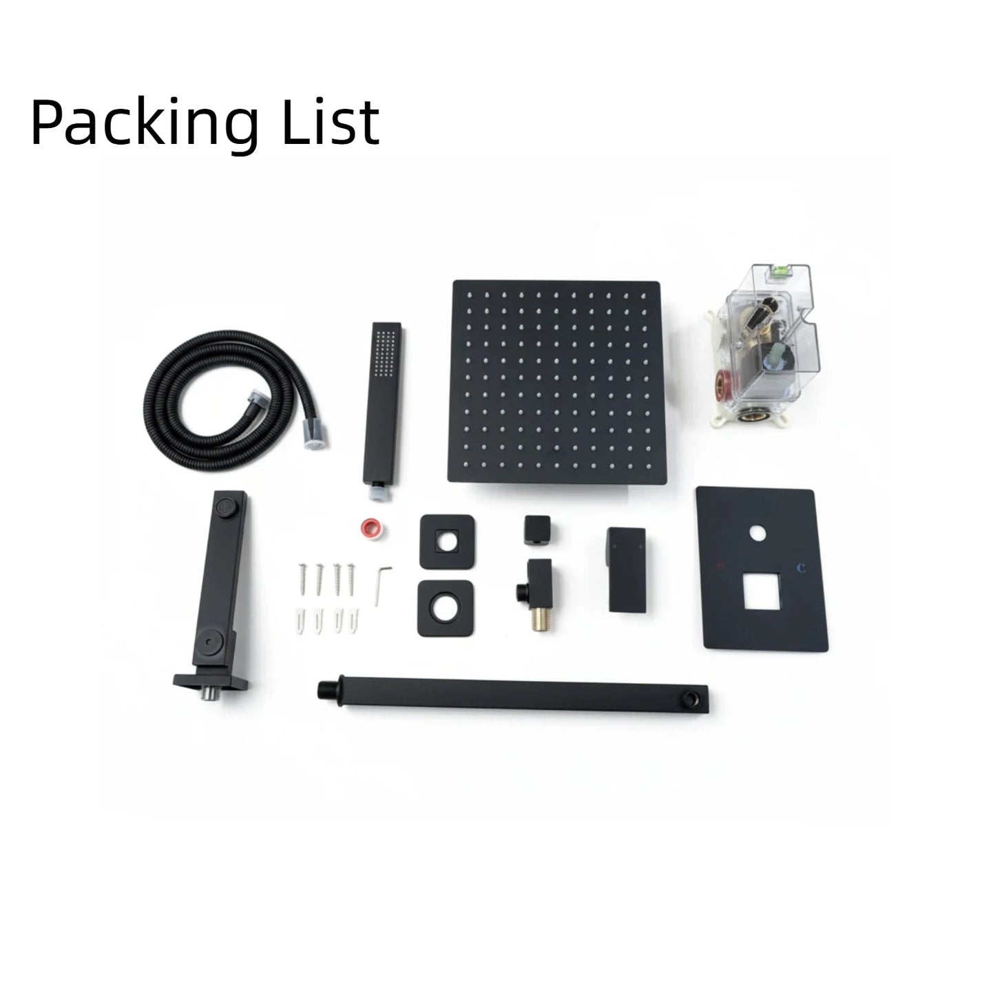 10" Rain Shower System with Tub Spout & Handheld