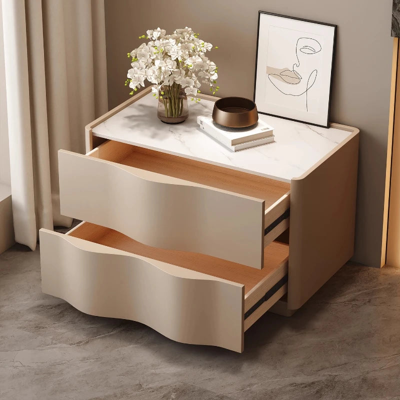 Luxury Cream Style Bedside tables nightstands Night table side table 	Storage locker Nightstand home furniture bedroom furniture