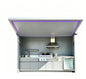 All-Weather Outdoor Kitchen Unit Complete with Full Cooking Equipment, Heavy Duty Garden Outdoor Kitchen Cabinet for Daily Use