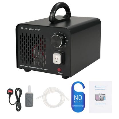2 in 1 60g/h Ozone Generator Ozone Machine Ozono Air Purifier Cleaner Disinfection Sterilization Remove Odor O3 Ozonizador