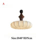 Japanese Style Silk LED Pendant Lights Living Dining Room Kitchen Food Tables Bedroom Nordic Chandelier Home Decor Light Fixture
