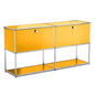 Modern Storage Cabinet Stainless Metal Organizer TV Stand