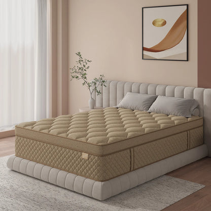 12"14" Gel Memory Foam Hybrid Pocket Spring Mattress