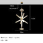 Nordic Luxury Art Glass Chandelier Creative Bar Villa Hotel Clubhouse Restaurant High End Pendant Lamp Home Decor Lighting