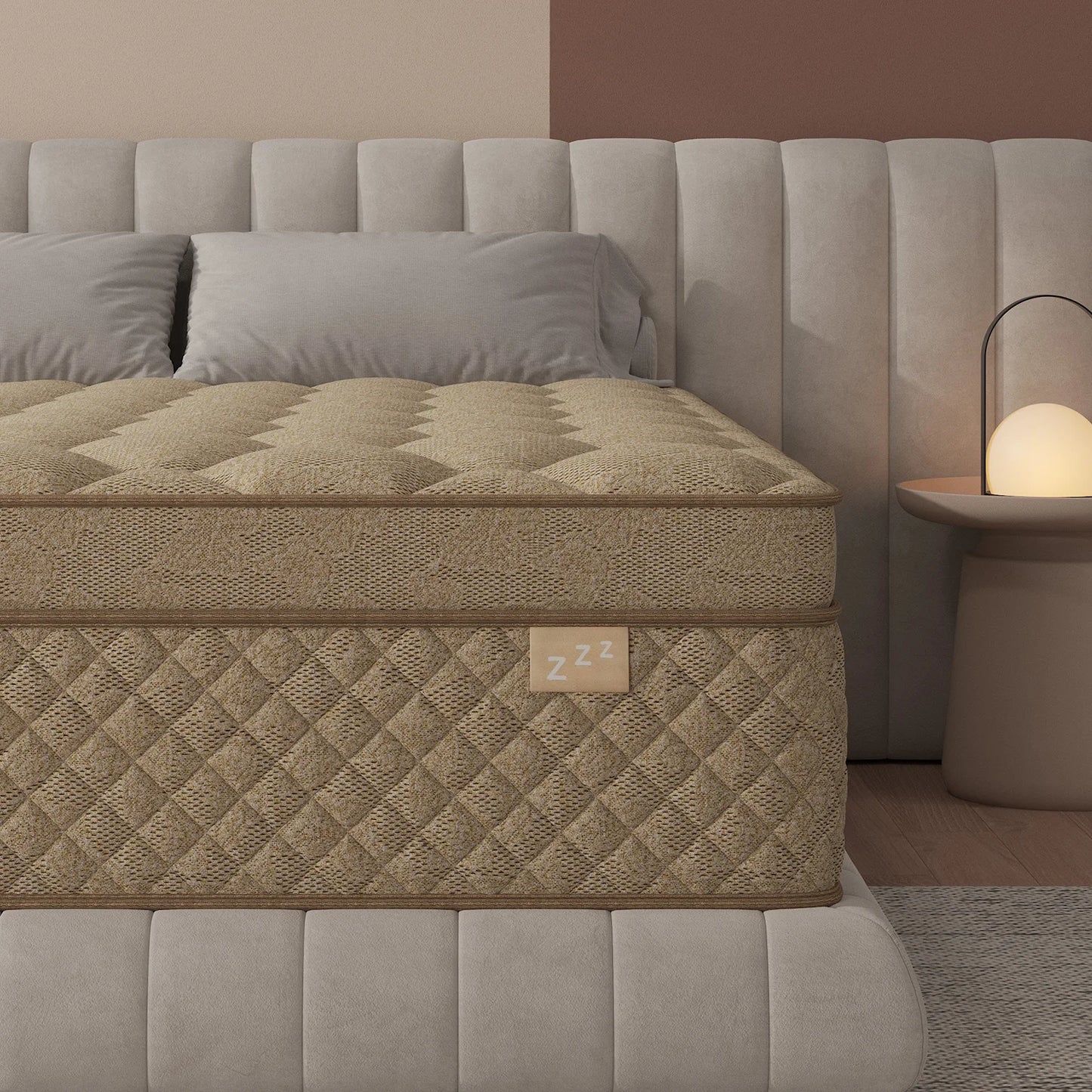 12"14" Gel Memory Foam Hybrid Pocket Spring Mattress