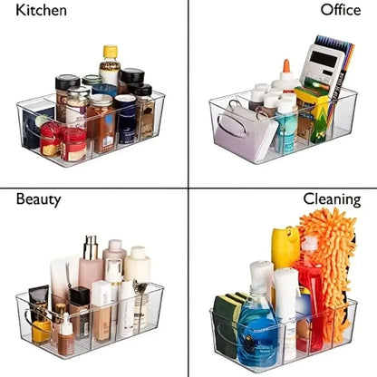 Divider Storage Box Freshness preservation Transparent Refrigerator storage box Refrigerator fresh-keeping storage box