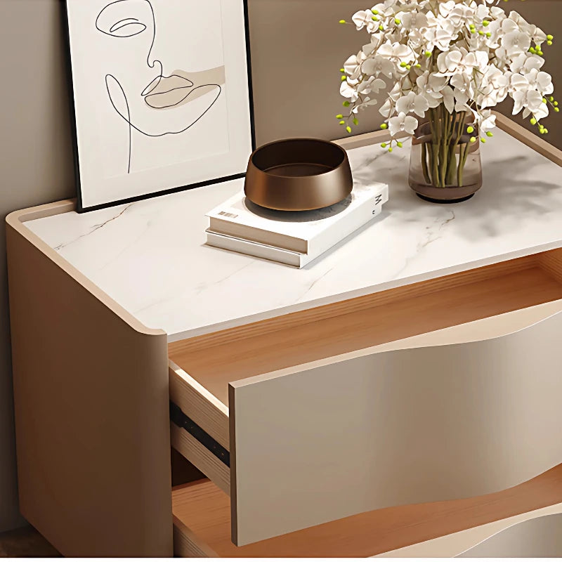 Luxury Cream Style Bedside tables nightstands Night table side table 	Storage locker Nightstand home furniture bedroom furniture