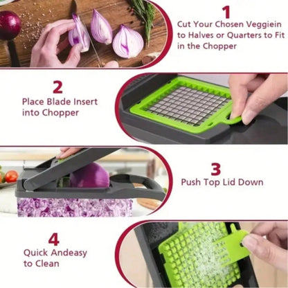 33x12cm Safe Hand Guard Vegetable Cutter