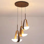 Nordic Designer Leather LED Chandelier Kitchen Coffee Tables Dining Room Bedroom Bedside Bar Art Pendant Lights Home Decor Lamps