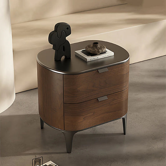 Luxury Delicacy Bedside Tables Simple Creative Storage Drawers Nightstand Trendy Italian Mesitas De Noche Bedroom Furniture