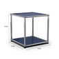 Modern Storage Cabinet Stainless Metal Organizer TV Stand