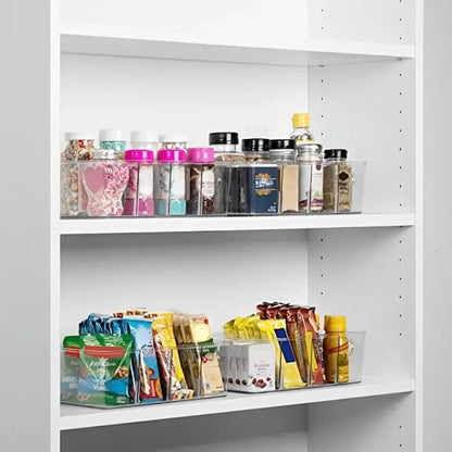 Divider Storage Box Freshness preservation Transparent Refrigerator storage box Refrigerator fresh-keeping storage box
