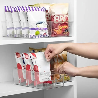 Divider Storage Box Freshness preservation Transparent Refrigerator storage box Refrigerator fresh-keeping storage box