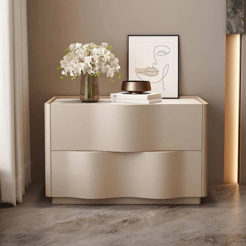 Luxury Cream Style Bedside tables nightstands Night table side table 	Storage locker Nightstand home furniture bedroom furniture
