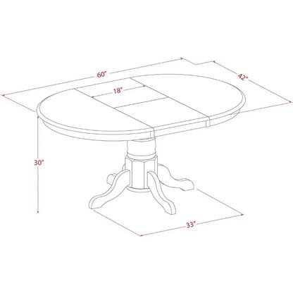 5-Pcs Dining Room Furniture Set